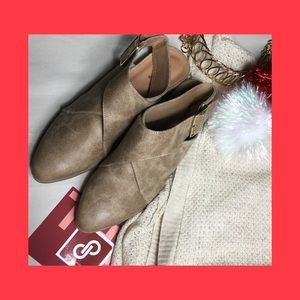 quipid Shoes - Two left Distressed flat bootie nib sz 6 And 7 quipid Shoes - Two left Distressed flat bootie nib sz 6 And 7